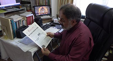 Emekli olurken Yozgat'a 550 koli kitap ve dergiyle döndü