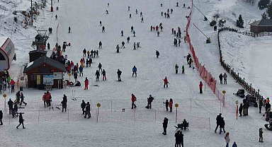 Ergan Kayak Merkezinde hafta sonu ve sömestir yoğunluğu