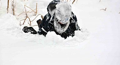 Erzincan'da soğuk hava etkisini sürdürüyor