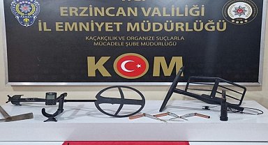 Erzincan'da tarihi sikke ele geçirildi