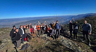 ESDAĞ Alapınar - Sakarıkaracaören'de doğa yürüyüşü yaptı