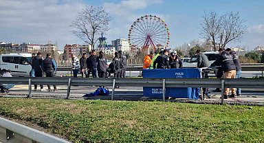 Esenler'de feci kaza: Otomobille çarpışan motosikletli hayatını kaybetti