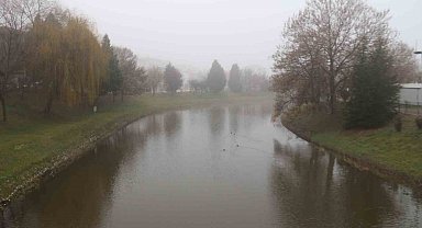 Eskişehir sis altında