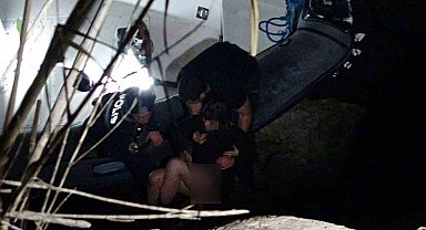 Falezlerden düşen 15 yaşındaki kızın yardım çığlıkları geceyi inletti