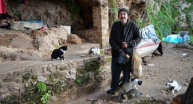 Falezlerin tarihi surlarında mağara hayatı