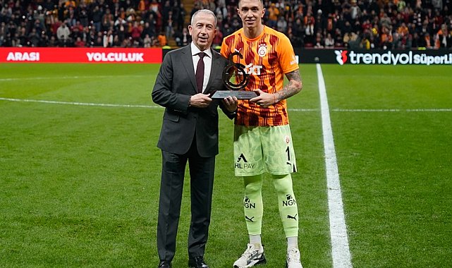 Fernando Muslera, Galatasaray'ın ligde en çok forma giyen oyuncusu oldu