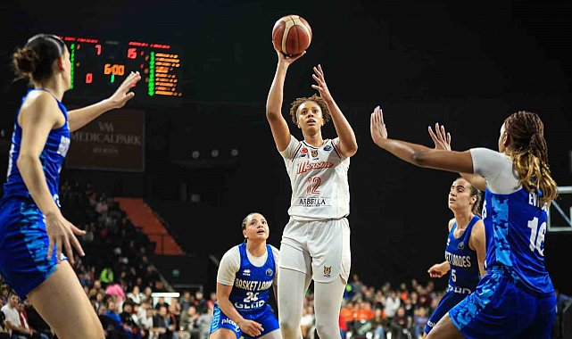 FIBA Kadınlar Euroleague: ÇBK Mersin: 74 - Basket Landes: 67
