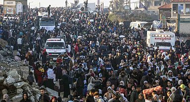 Filistinliler, sevinç gözyaşlarıyla evlerine dönüyor