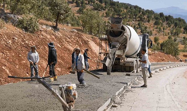 Gabar Dağı'nda 500 kilometrelik yol yapıldı