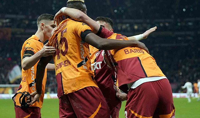 Galatasaray'da yenilmezlik serisini 26'ya çıkardı