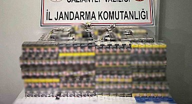 Gaziantep'te 1 milyon 708 bin TL değerinde kaçak sigara ele geçirildi: 16 gözaltı