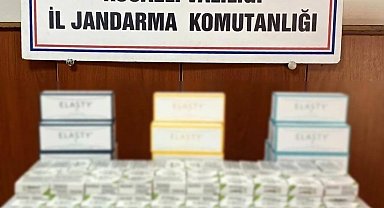 Gebze'de kaçak estetik malzemesi ve tıbbi ürün ele geçirildi