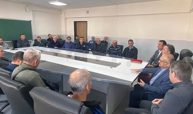 Gediz İlçe Millî Eğitim Müdürü Mahmut Bahadur'a veda programı