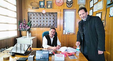 Gediz'de hafızlık kursu inşaatına yardımlar devam ediyor