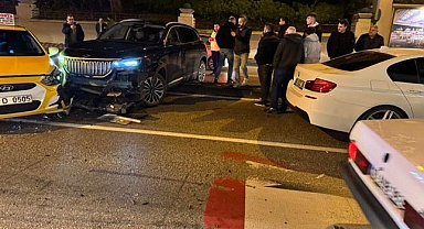 Gemlik TSO Başkanı alkollü kullandığı Togg makam aracıyla kaza yaptı