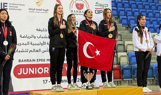 Genç Kadın Epe Takımı Bahreyn'de şampiyon oldu