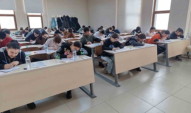 Gerçek sınav deneyimi yaşadılar