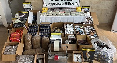 Germencik'te kaçak sigara operasyonu: 1 tutuklama