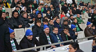 Görme engelli taraftarın hayali gerçek oldu