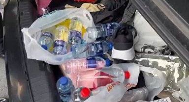 Güngören'de sahte ve kaçak alkol denetimi: 9 şişe sahte alkol ele geçirildi