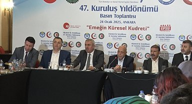 HAK-İŞ Başkanı Arslan: "Sendikal örgütlülüğün olduğu iş yerlerinde iş kazalarında ölüm oranı yüzde 1'in altına düştü"