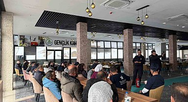 Hakkari itfaiyesinden yangın bilgilendirme eğitimi