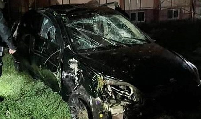 Hayrabolu'da otomobil takla attı: 1 yaralı