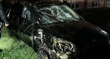 Hayrabolu'da otomobil takla attı: 1 yaralı