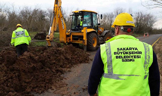 Hendek İkramiye'nin bin 500 metrelik içme suyu hattı yenileniyor