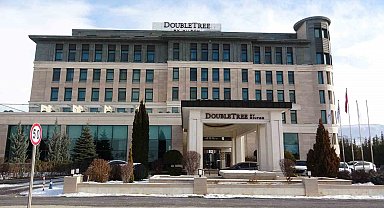 Hilton Van Oteli'nde yangın tatbikatı