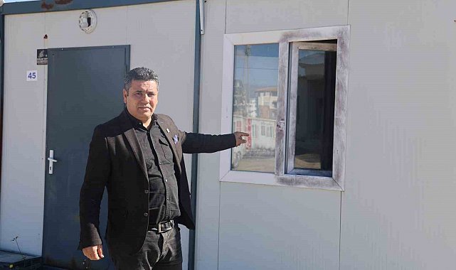 Hırsızlar tarafından çalınan Memleket Partisi konteyneri bu kez soyuldu