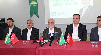 HÜDA PAR Genel Başkanı Yazıcıoğlu: "Silahların öyle veya böyle toprağa gömülmesi gerekir"