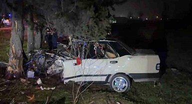 Hurdaya dönen Tofaş'ta hayatını kaybetti