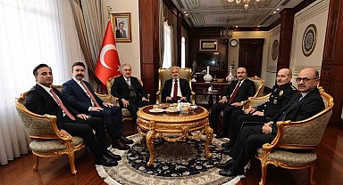 İçişleri Bakan Yardımcısı Sağlam'dan Bursa Valisi Ayyıldız'a ziyaret