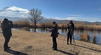 Iğdır'da 2025 kış ortası su kuşu sayımları gerçekleşti