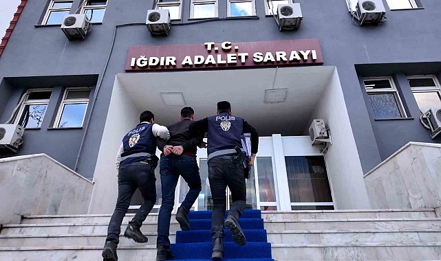 Iğdır'da bir eve girerek silah zoru ile altınları çalan şahıs tutuklandı