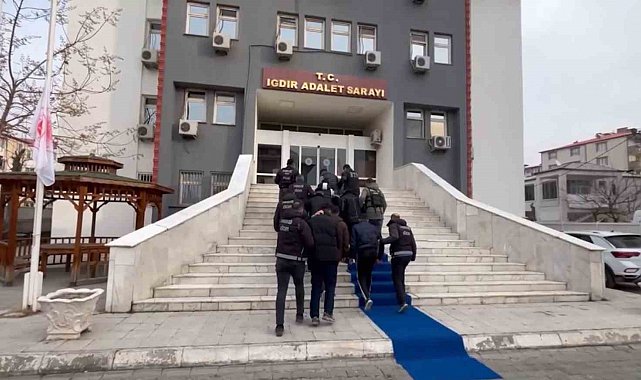 Iğdır'da uyuşturucu ticareti operasyonu: 8 kişi tutuklandı