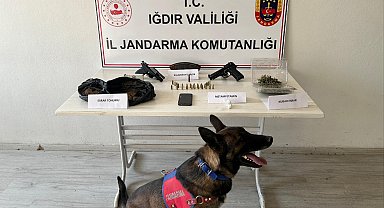 Iğdır'da uyuşturucu ve silah kaçakçılığına yönelik operasyon