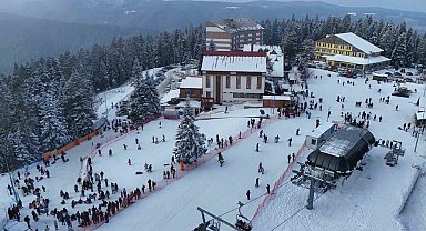 Ilgaz Dağı'na tatilci akını