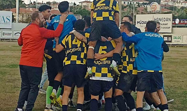 İmren Alaçatıspor zirveye tırmanıyor