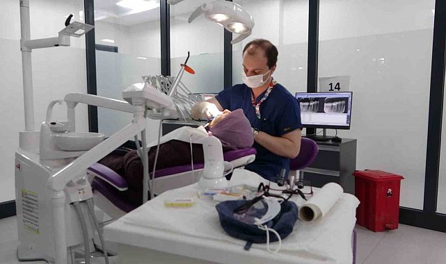 İnönü Üniversitesi Diş Hekimliği Fakültesi'ne 1 yılda 303 bin hasta başvuru yaptı