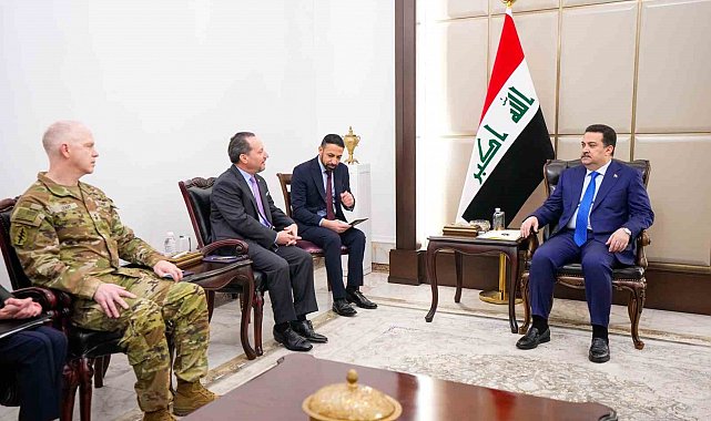 Irak Başbakanı Sudani, Uluslararası Koalisyon Komutanı Leahy ile DAEŞ'le mücadeleyi görüştü