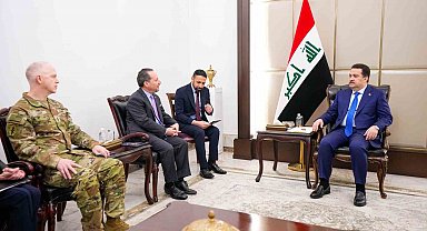 Irak Başbakanı Sudani, Uluslararası Koalisyon Komutanı Leahy ile DAEŞ'le mücadeleyi görüştü
