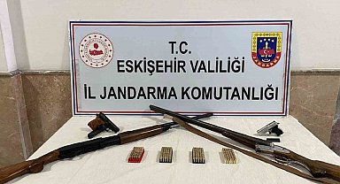 İş yerini cephaneliğe çeviren şüpheli yakalandı