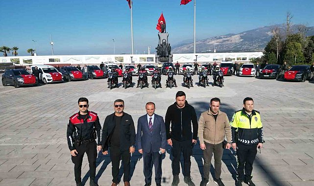 İskenderun Emniyeti'ne 23 araç takviyesi