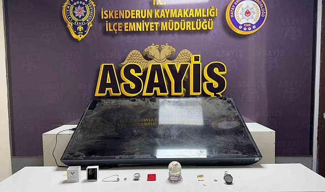 İskenderun'da kar küresi çalan hırsızlar yakayı ele verdi