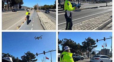 Isparta'da kurallara uymayanlara ceza havadan yağdı