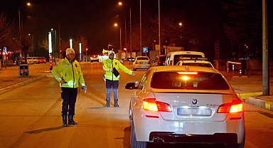 Isparta'da trafik denetimi