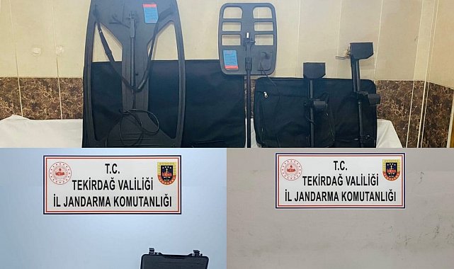 İstanbul ve Tekirdağ'da define avcılarına eş zamanlı operasyon