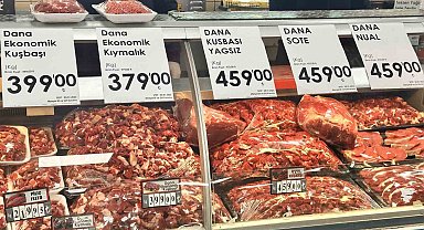 İstanbul'da bazı marketlerde et fiyatları Ramazan ayı boyunca sabitlendi